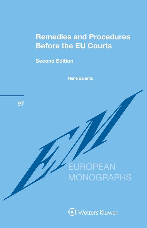 Produktbild: Remedies and Procedures Before the EU Courts