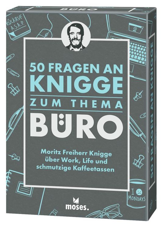 Produktbild: 50 Fragen an Knigge zum Thema B&uuml;ro