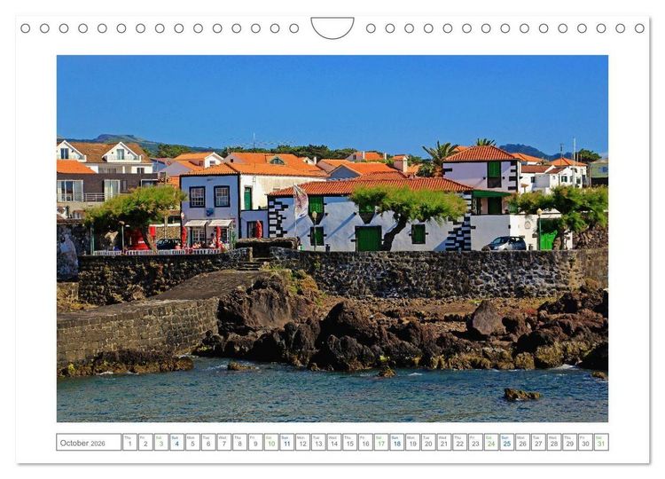 Produktbild: Archipelago of the Azores in the North Atlantic Ocean (Wall Calendar 2026 DIN A4 landscape), CALVENDO 12 Month Wall Calendar