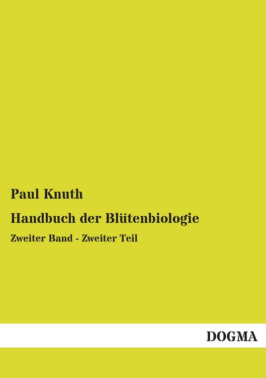 Produktbild: Handbuch der Bl&uuml;tenbiologie