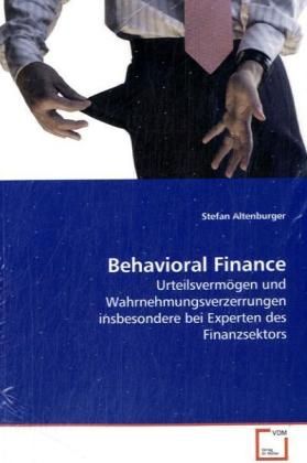 Produktbild: Altenburger, S: Behavioral Finance
