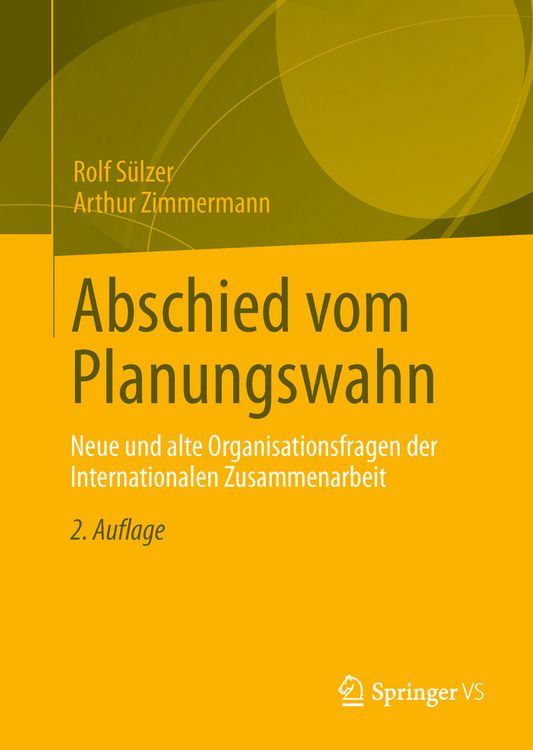 Produktbild: Abschied vom Planungswahn