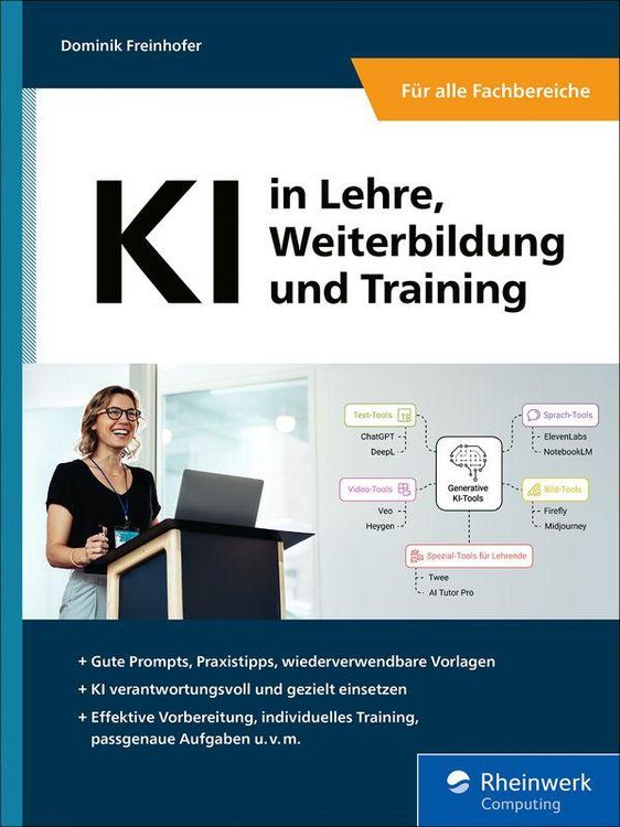 Produktbild: KI in Lehre, Weiterbildung und Training