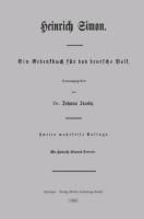 Produktbild: Heinrich Simon