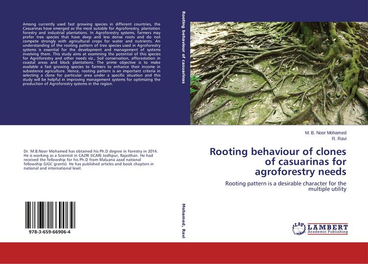 Produktbild: Rooting behaviour of clones of casuarinas for agroforestry needs