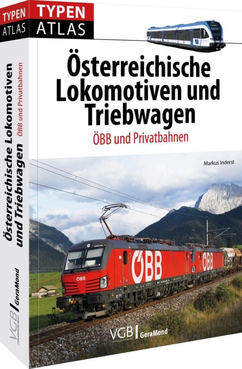 Produktbild: Typenatlas Österreichische Lokomotiven und Triebwagen