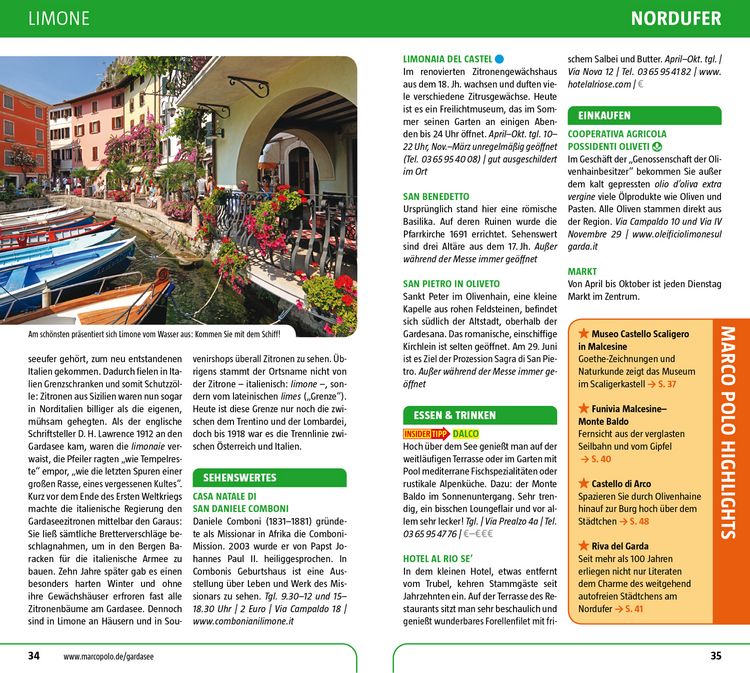 Produktbild: MARCO POLO Reisef&uuml;hrer Gardasee