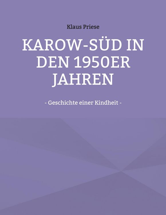 Produktbild: Karow-S&uuml;d in den 1950er Jahren