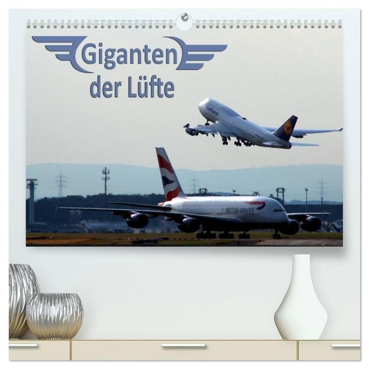 Produktbild: Giganten der L&uuml;fte (hochwertiger Premium Wandkalender 2027 DIN A2 quer), Kunstdruck in Hochglanz