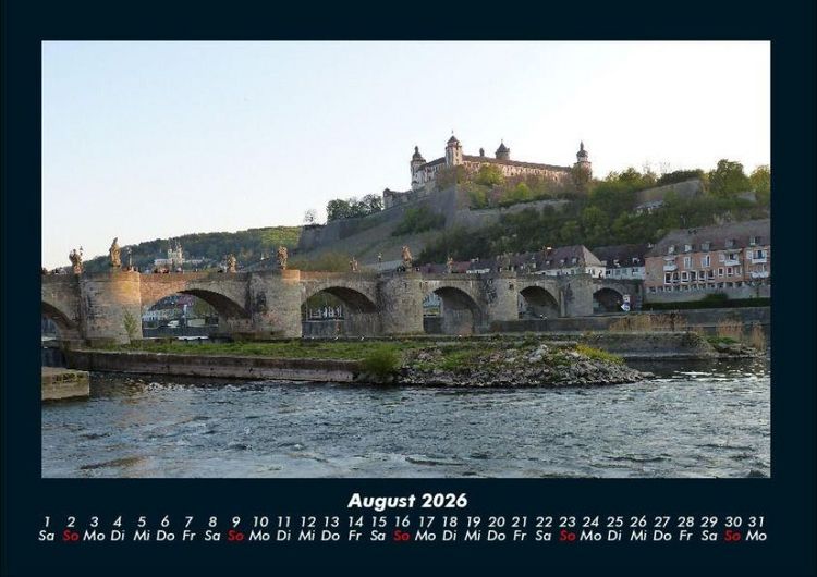Produktbild: St&auml;dte aus Bayern 2026 Fotokalender DIN A4