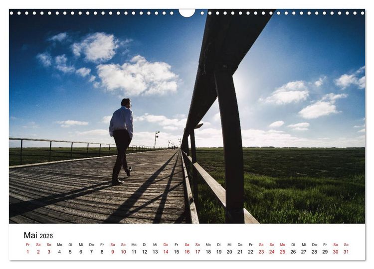 Produktbild: Sankt Peter-Ording. Licht, Schatten und Natur (Wandkalender 2026 DIN A3 quer), CALVENDO Monatskalender