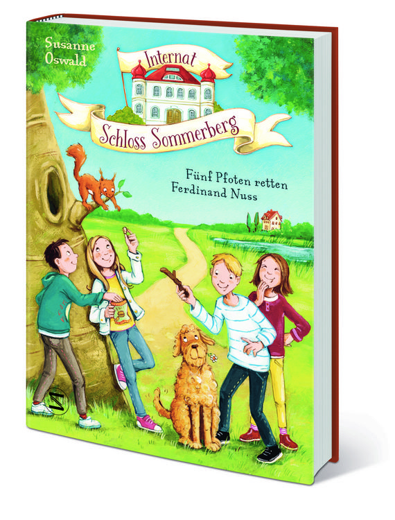 Produktbild: Internat Schloss Sommerberg - Fünf Pfoten retten Ferdinand Nuss