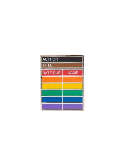 Produktbild: Library Card Pride Enamel Pin