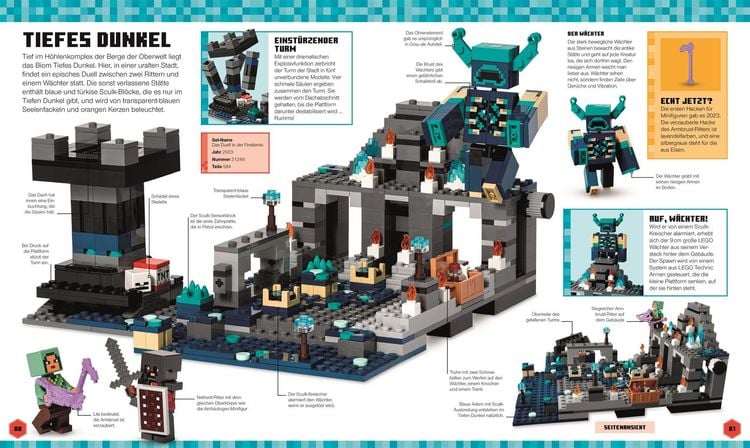 Produktbild: LEGO&reg; Minecraft&reg; Das gro&szlig;e Lexikon der Figuren, Kreaturen und Biome