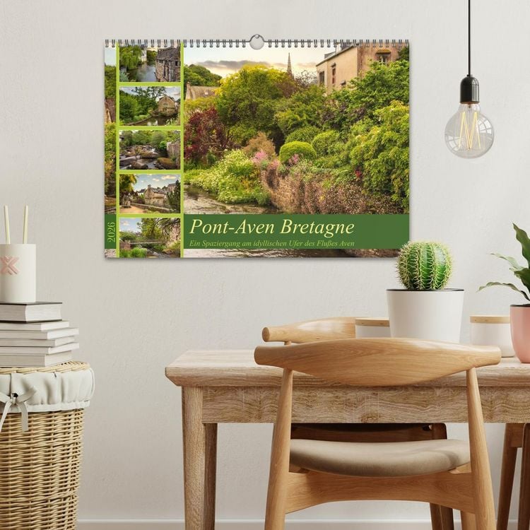 Produktbild: Pont-Aven Bretagne (Wandkalender 2026 DIN A3 quer), CALVENDO Monatskalender