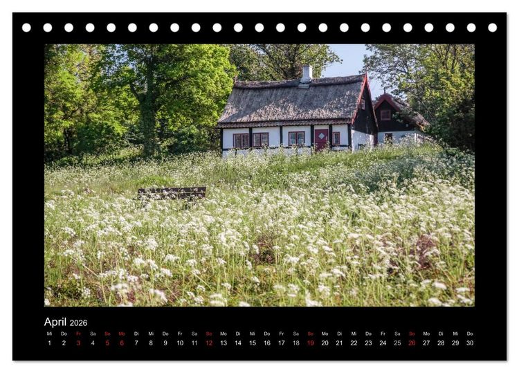 Produktbild: Die Farben Bornholms (Tischkalender 2026 DIN A5 quer), CALVENDO Monatskalender