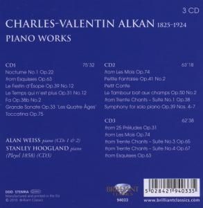 Produktbild: Weiss, A: BC Piano Library-Alkan: Piano Works