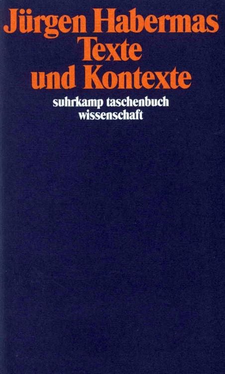 Produktbild: Texte und Kontexte