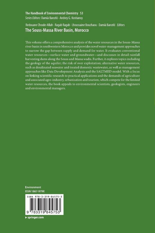 Produktbild: The Souss‐Massa River Basin, Morocco
