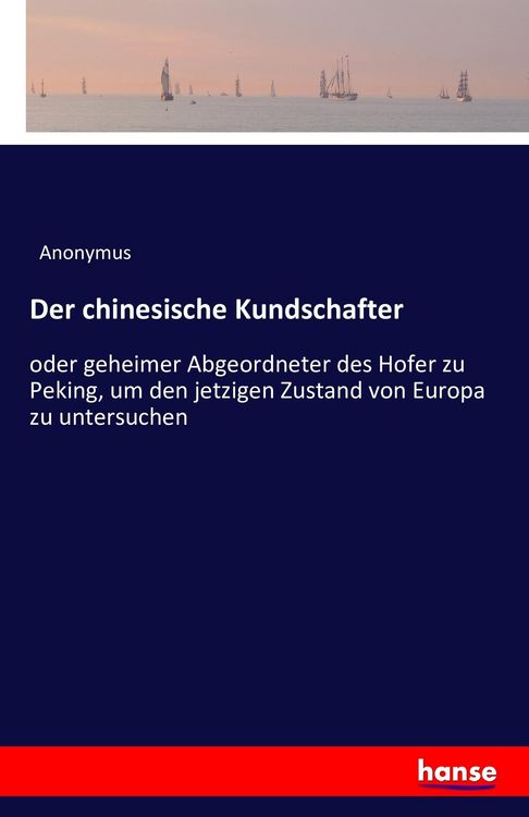 Produktbild: Der chinesische Kundschafter