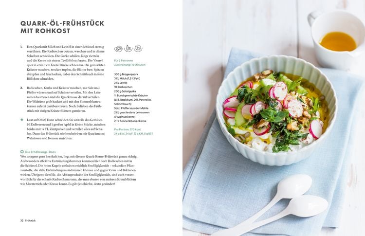 Produktbild: Die Ern&auml;hrungs-Docs &ndash; Unsere 100 besten antientz&uuml;ndlichen Rezepte