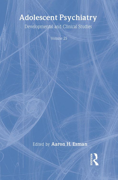 Produktbild: Adolescent Psychiatry, V. 25