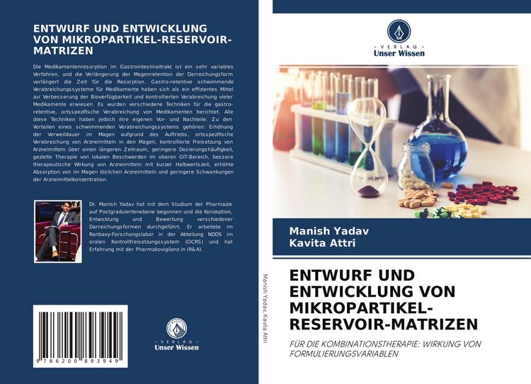 Produktbild: Entwurf und Entwicklung von Mikropartikel-Reservoir-Matrizen