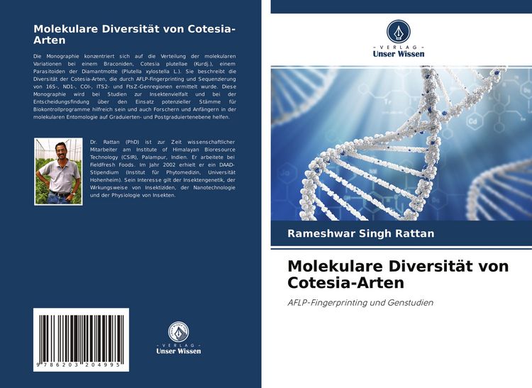 Produktbild: Molekulare Diversit&auml;t von Cotesia-Arten