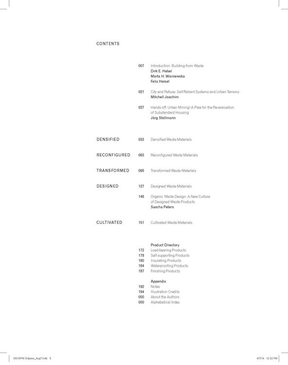 Produktbild: Building from Waste
