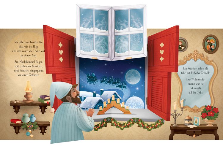 Produktbild: Mein erstes Pop-up-Buch: Am Abend vor Weihnachten