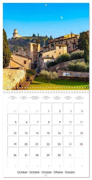 Produktbild: Assisi - Medieval Heart of Italy (Wall Calendar 2026 12 &times; 12 Inch) CALVENDO 12 Month Wall Calendar