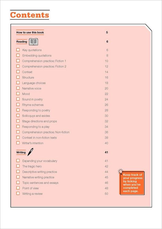 Produktbild: KS3 Year 9 English Targeted Practice Workbook