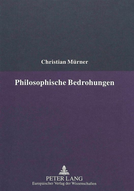 Produktbild: Philosophische Bedrohungen