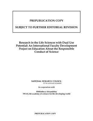 Produktbild: Research in the Life Sciences with Dual Use Potential