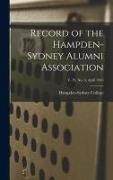 Produktbild: Record of the Hampden-Sydney Alumni Association; v. 19, no. 3, April 1945