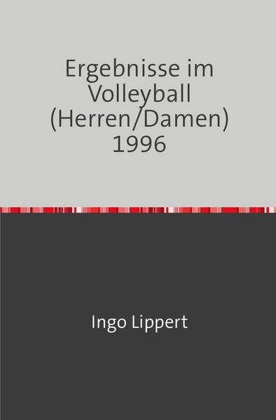 Produktbild: Sportstatistik / Ergebnisse im Volleyball (Herren/Damen) 1996