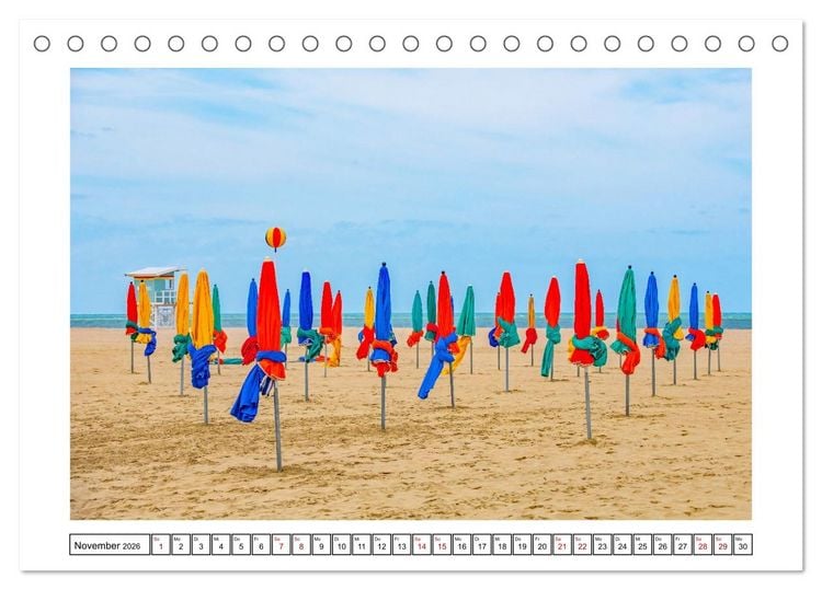 Produktbild: Ein traumhaftes Reiseziel - Normandie und Bretagne (Tischkalender 2026 DIN A5 quer), CALVENDO Monatskalender