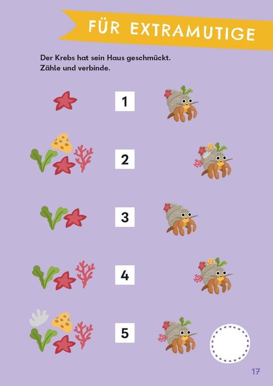 Produktbild: Rechenr&auml;tsel f&uuml;r mutige Kinder - Zahlen und Meer - Ab 6 Jahren