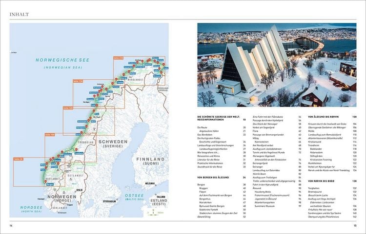 Produktbild: KUNTH Bildband Hurtigruten
