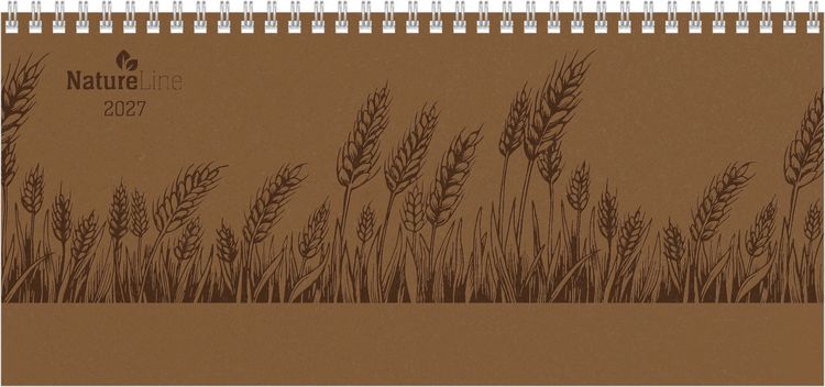 Produktbild: Tisch-Querkalender Nature Line Malt 2027
