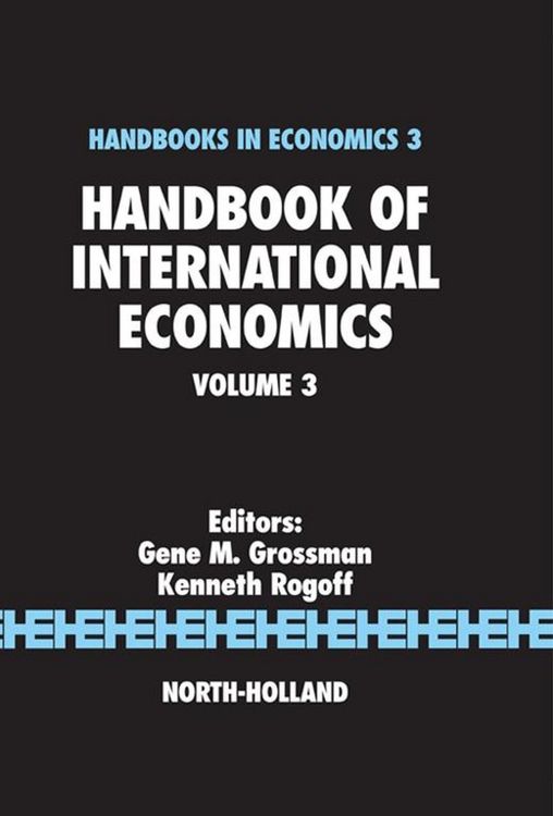 Produktbild: Handbook of International Economics