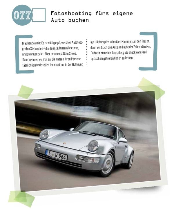 Produktbild: Die Bucket List f&uuml;r Porsche-Fahrer
