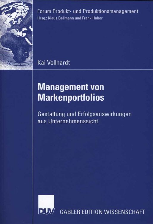 Produktbild: Management von Markenportfolios