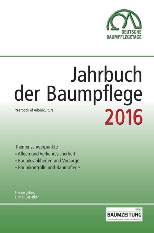 Produktbild: Jahrbuch der Baumpflege 2016