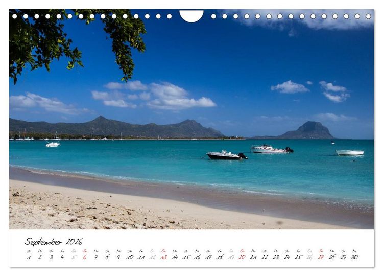 Produktbild: Mauritius - Momente einer Insel (Wandkalender 2026 DIN A4 quer), CALVENDO Monatskalender