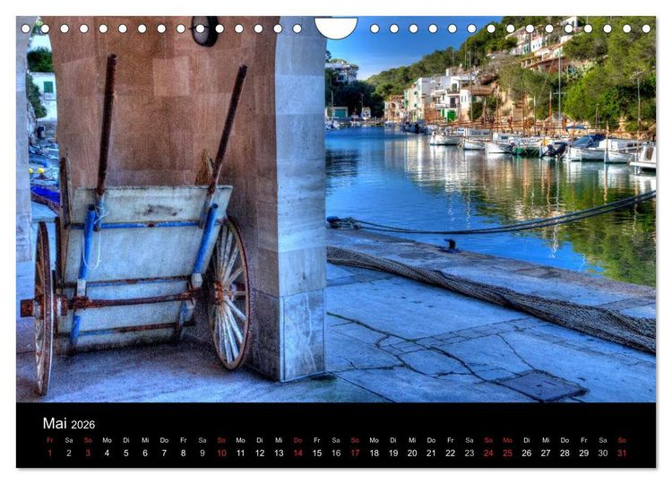 Produktbild: Mallorca 2026 - Mallorquinische Tr&auml;ume (Wandkalender 2026 DIN A4 quer), CALVENDO Monatskalender