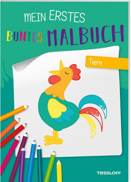 Produktbild: Mein erstes buntes Malbuch. Tiere