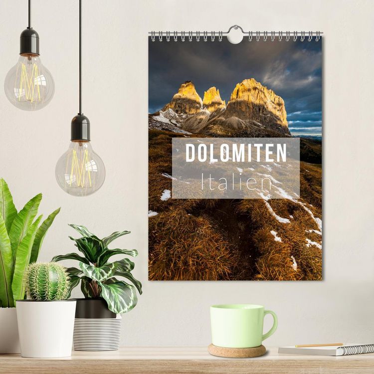 Produktbild: Dolomiten. Italien (Wandkalender 2026 DIN A4 hoch), CALVENDO Monatskalender