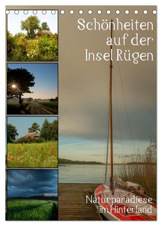 Produktbild: Sch&ouml;nheiten auf der Insel R&uuml;gen (Tischkalender 2026 DIN A5 hoch), CALVENDO Monatskalender