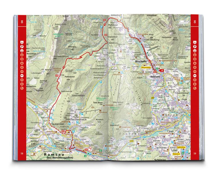 Produktbild: KOMPASS Wanderf&uuml;hrer SalzAlpenSteig, Chiemsee, K&ouml;nigssee, Hallst&auml;tter See, 40 Touren